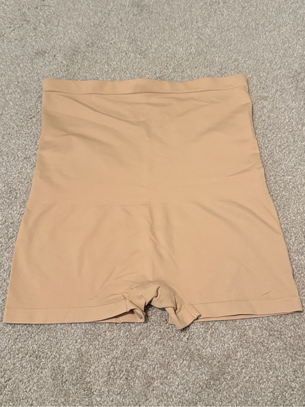 Jockey Life High Waist Shapewear Shorts Nude Beige XL Seamless 61683